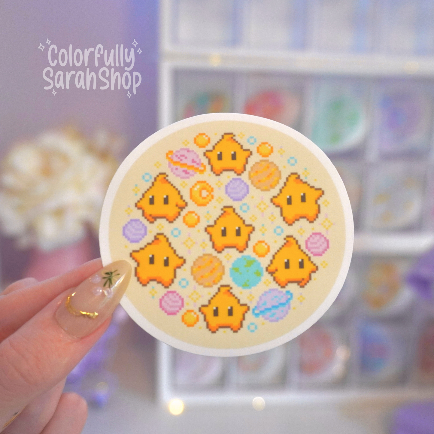 Chubby Stars Sticker