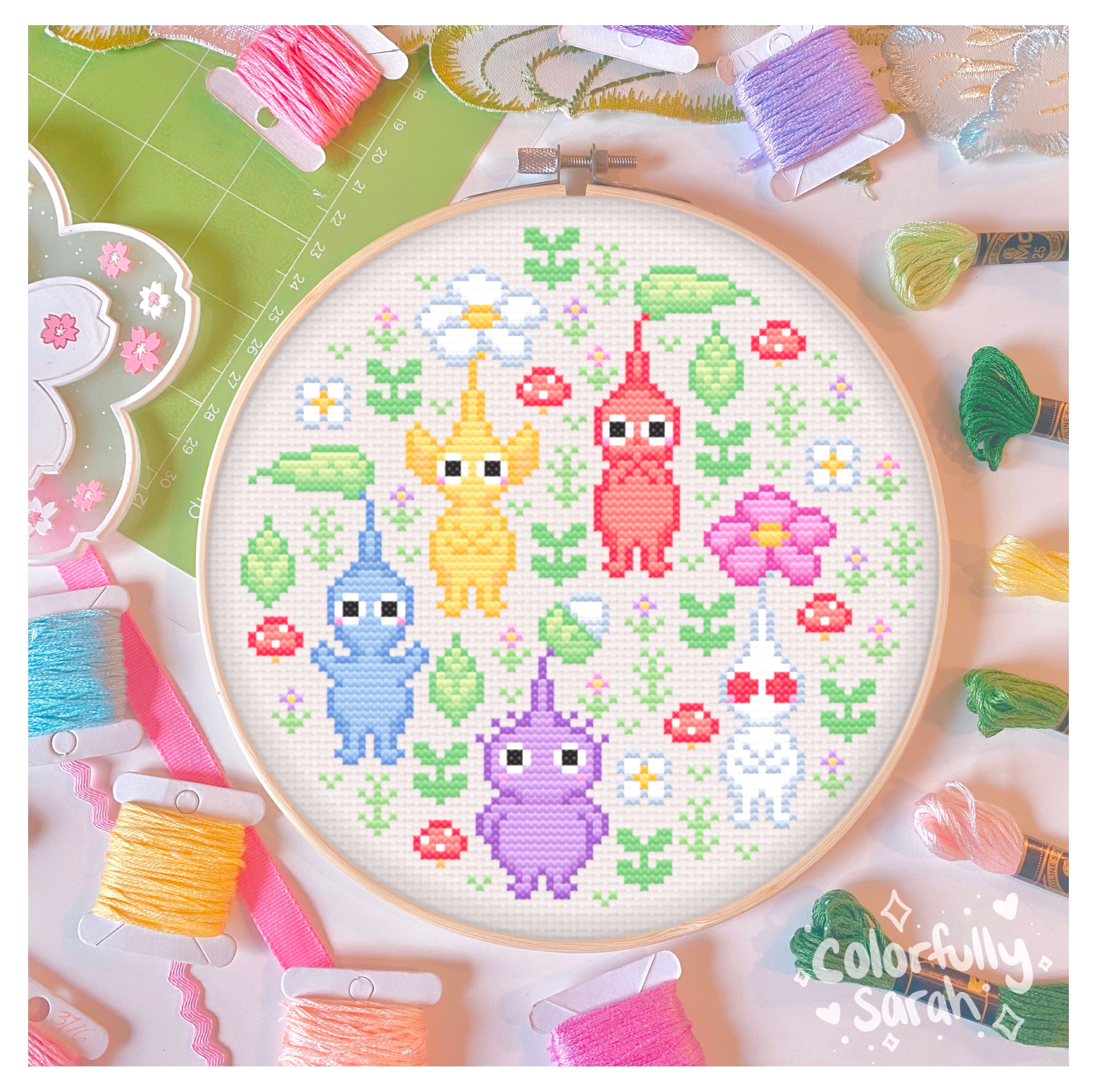 Bijuumike's Profile Bijuu Mike Anime Pikmin Good Cross Stitch