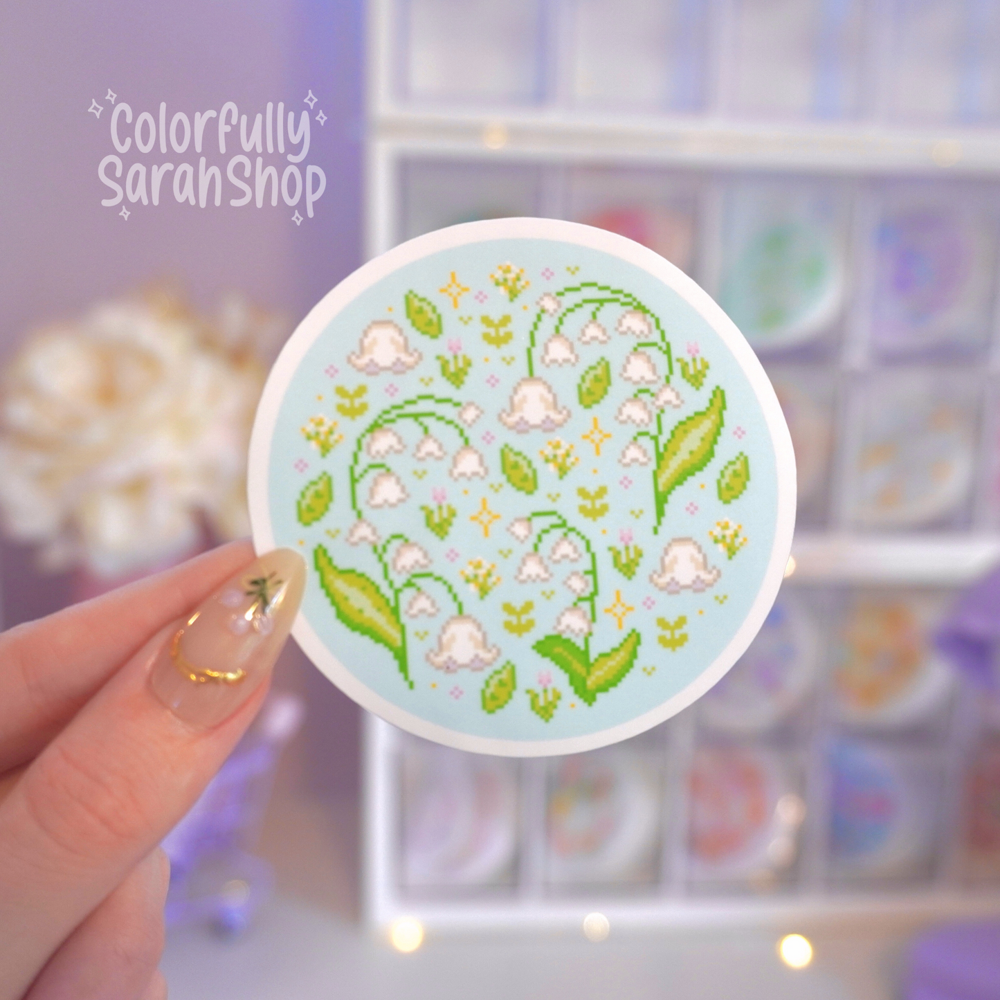 Lily of the Valley Sticker