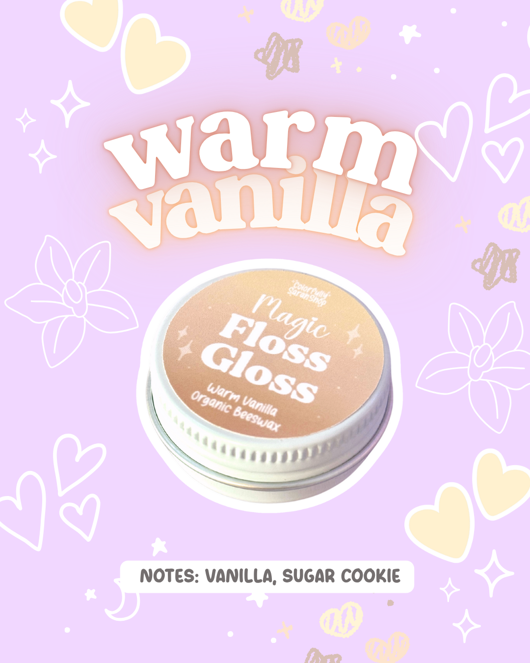 Warm Vanilla Magic Floss Gloss