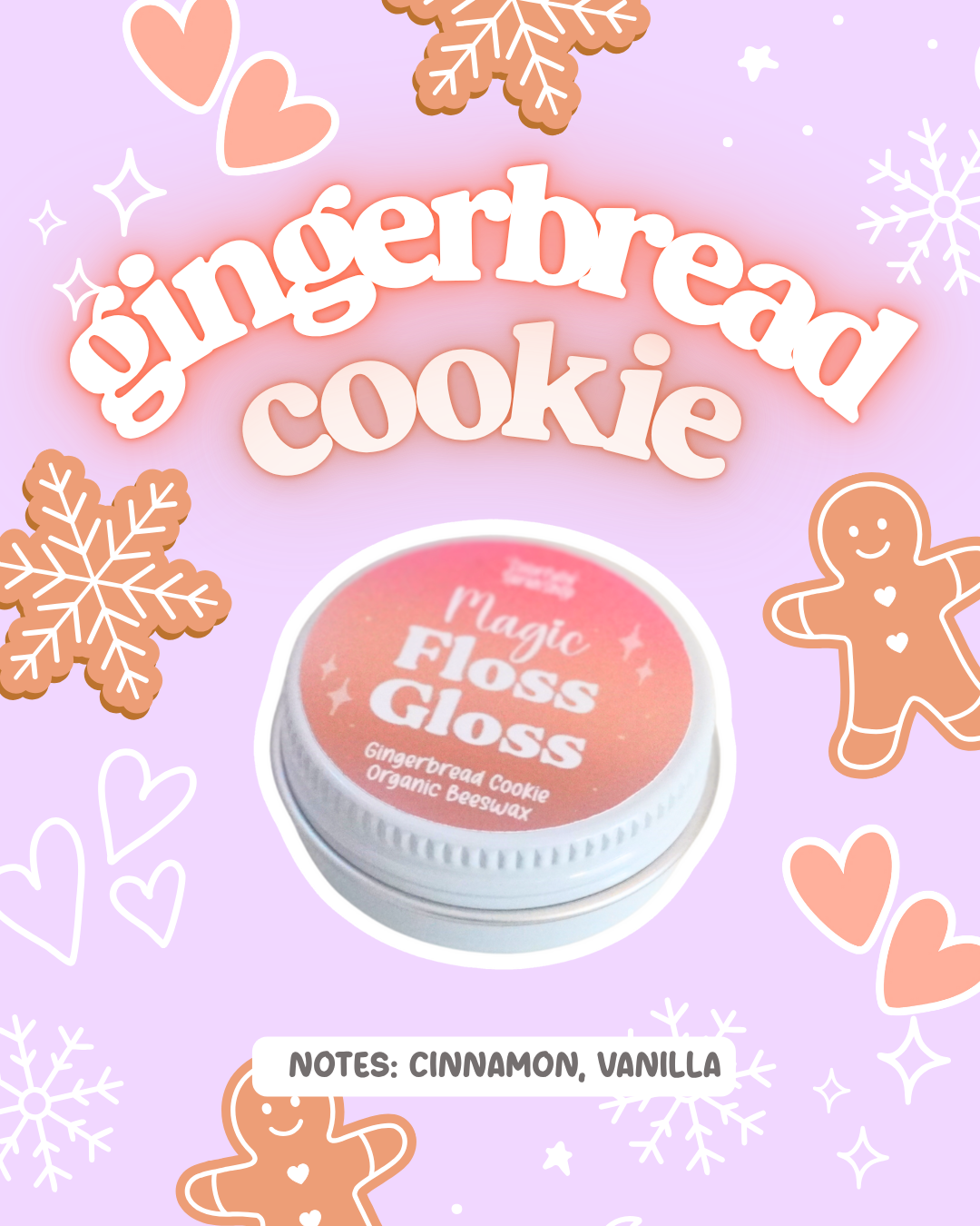 Gingerbread Cookie Magic Floss Gloss