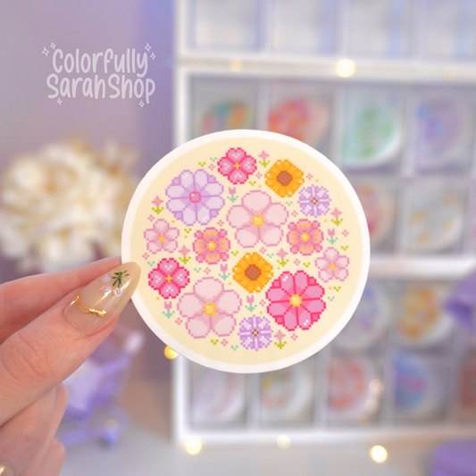 Spring Flowers Sticker