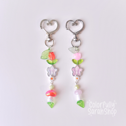 Mushroom Scissor Fob
