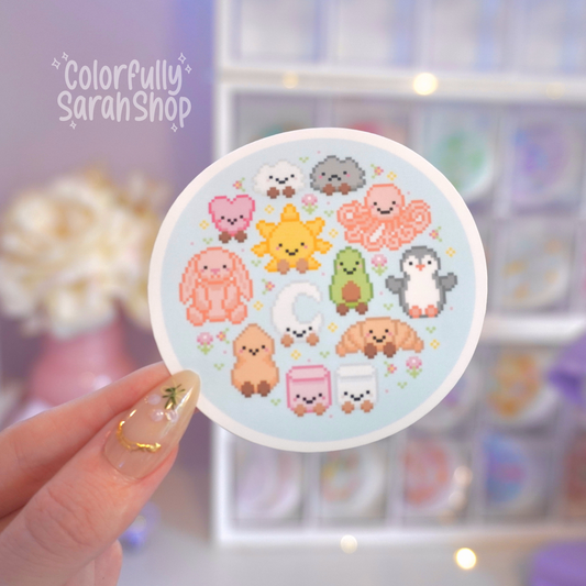Jelly Plushies Sticker