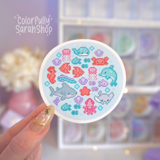 Underwater Fish Sticker