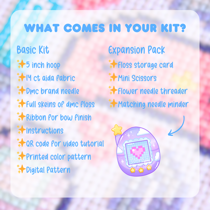 Kit- Retro Games Cross Stitch