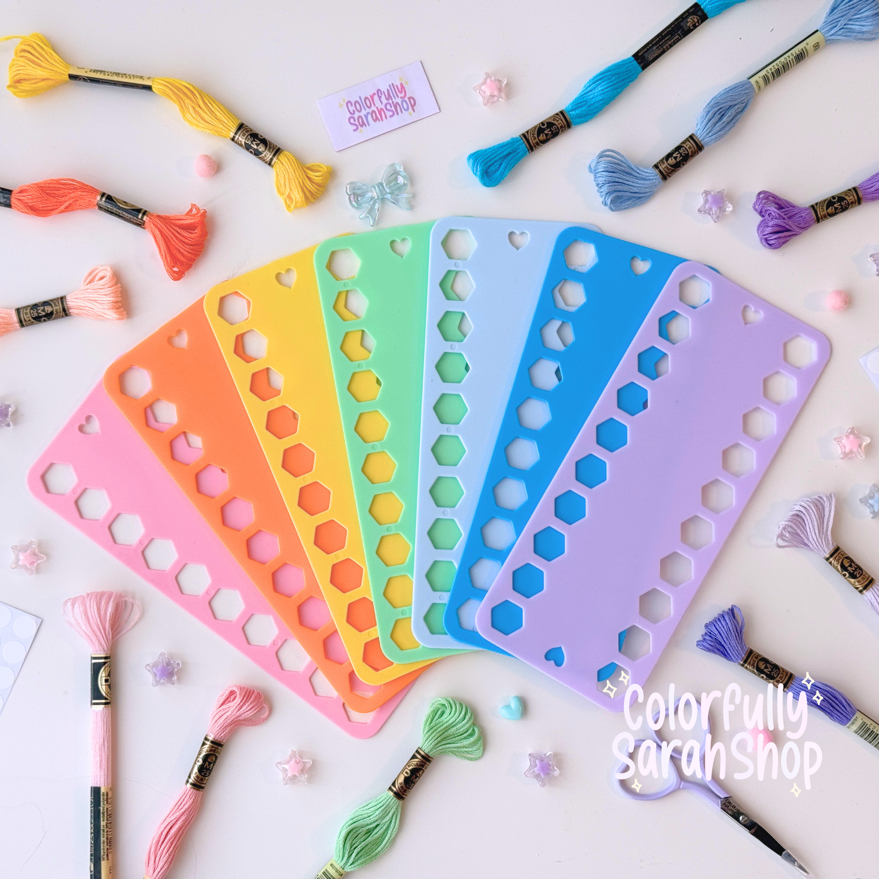 Floss storage card – Colorfullysarahshop