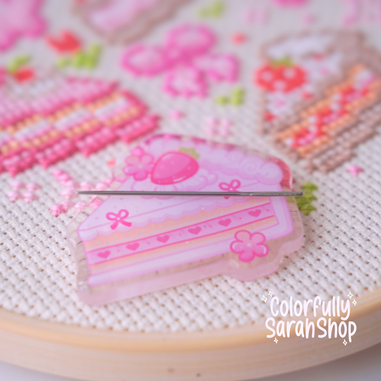 Kit- Cute Cakes Cross Stitch