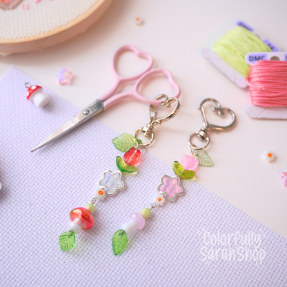 Mushroom Scissor Fob