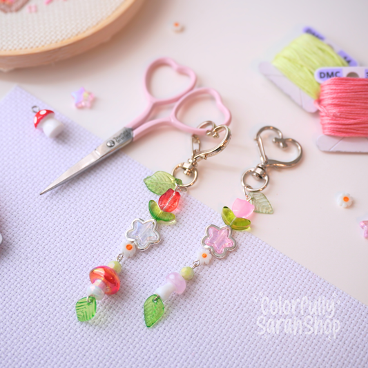 Mushroom Scissor Fob