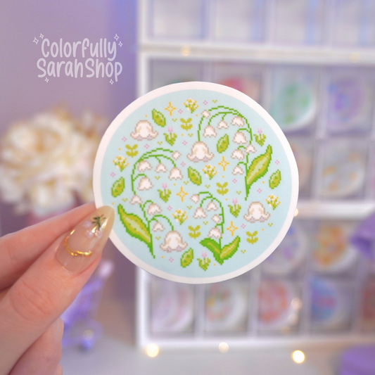 Lily of the Valley Sticker